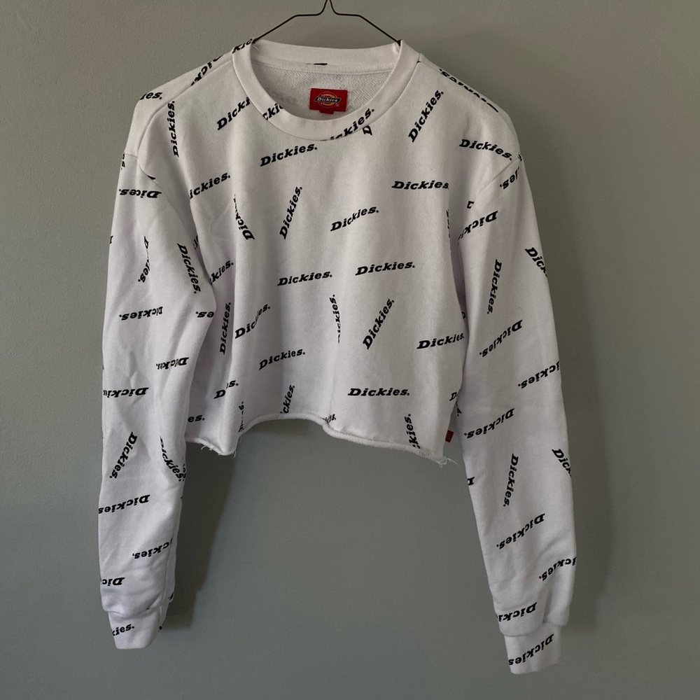 Dickies cropped crew neck sweater